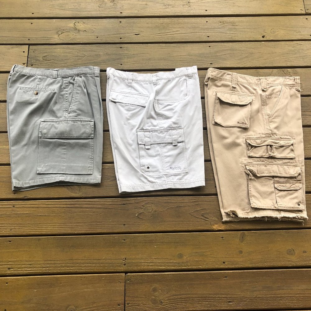 3 Cargo Short Bundle Men's 38